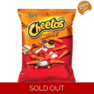 Frito Lay Cheetos Crunchy 60.2g Bag
